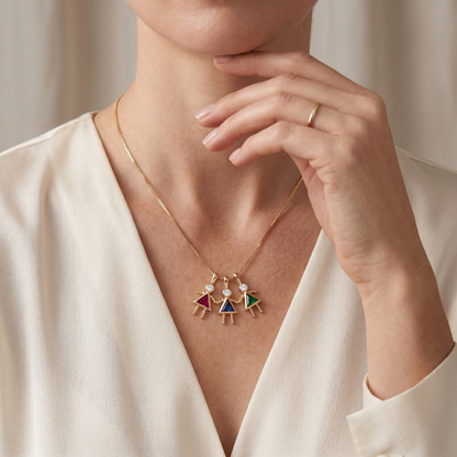 Mom's Birthstone Necklace