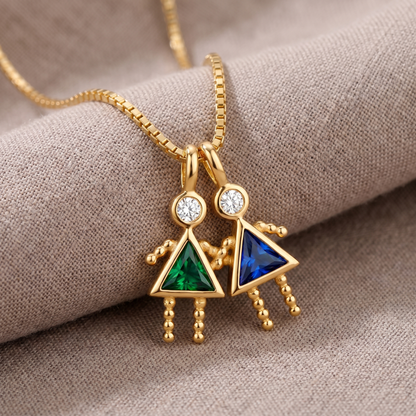 Mom's Birthstone Necklace