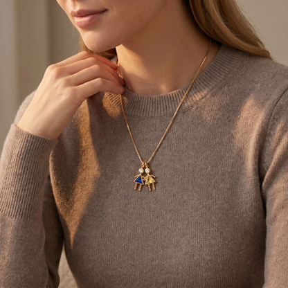 Mom's Birthstone Necklace