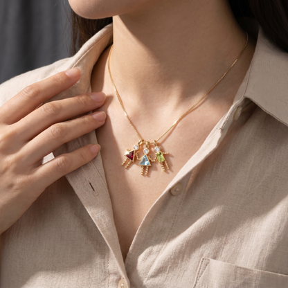 Mom's Birthstone Necklace