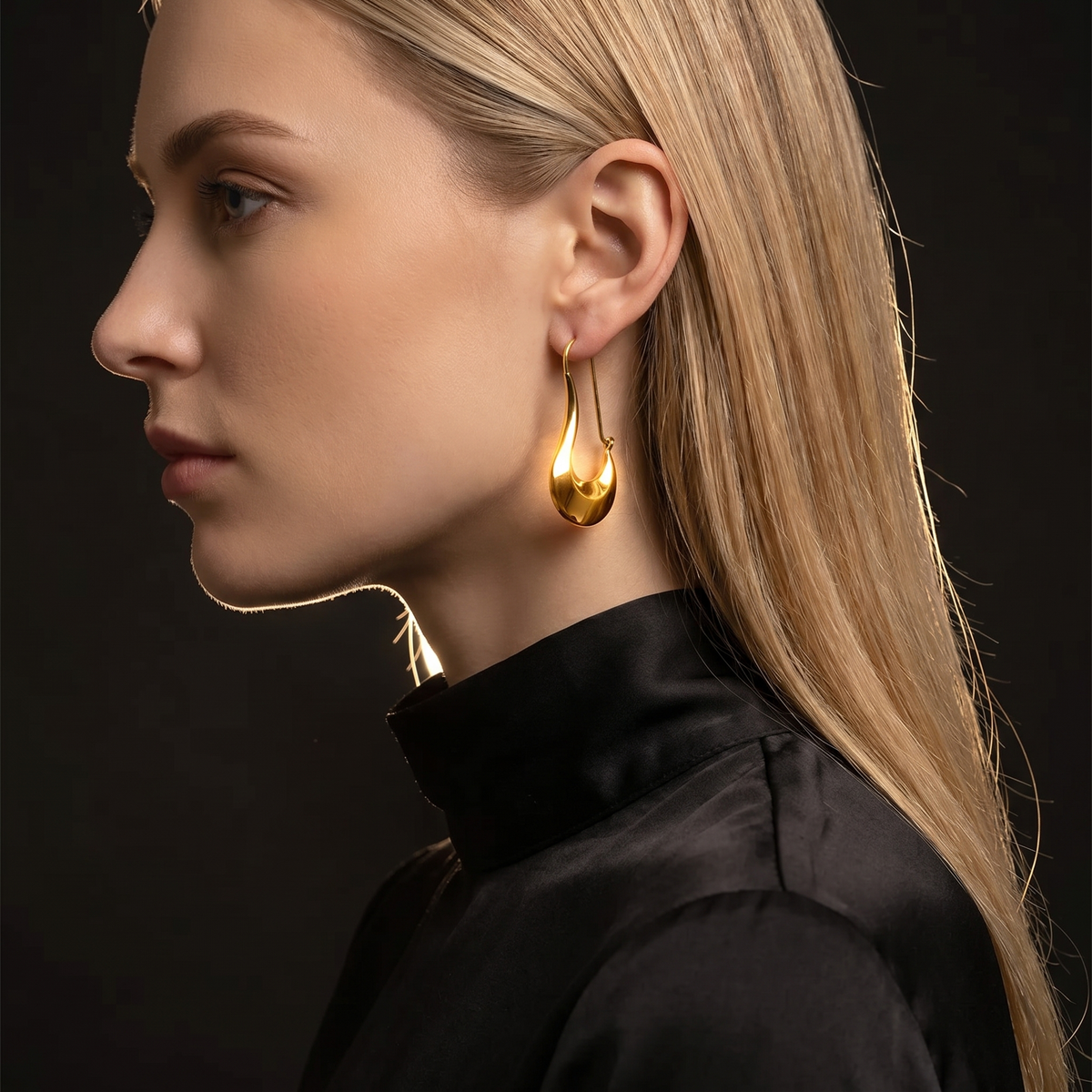 Geometric Dangle Earrings