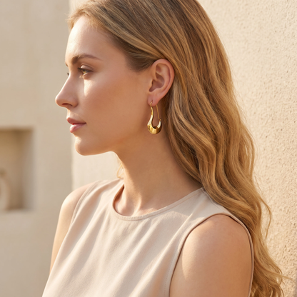 Geometric Dangle Earrings