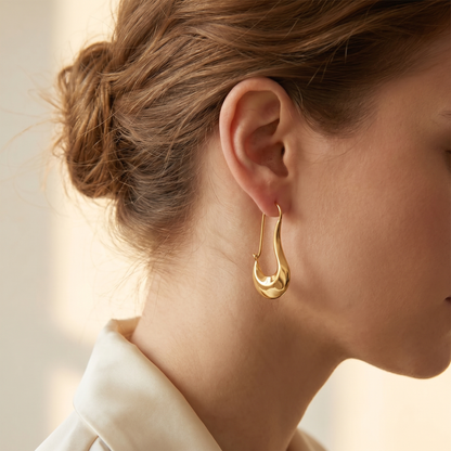 Geometric Dangle Earrings
