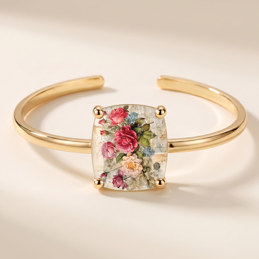 Rose Square Bracelet