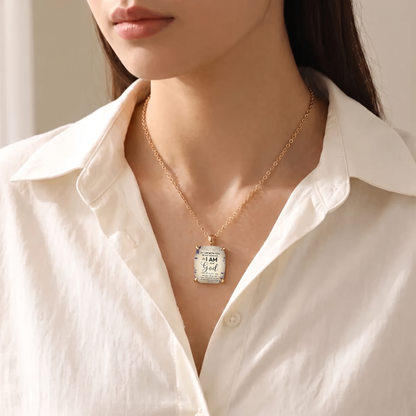 Scripture Statement Necklace