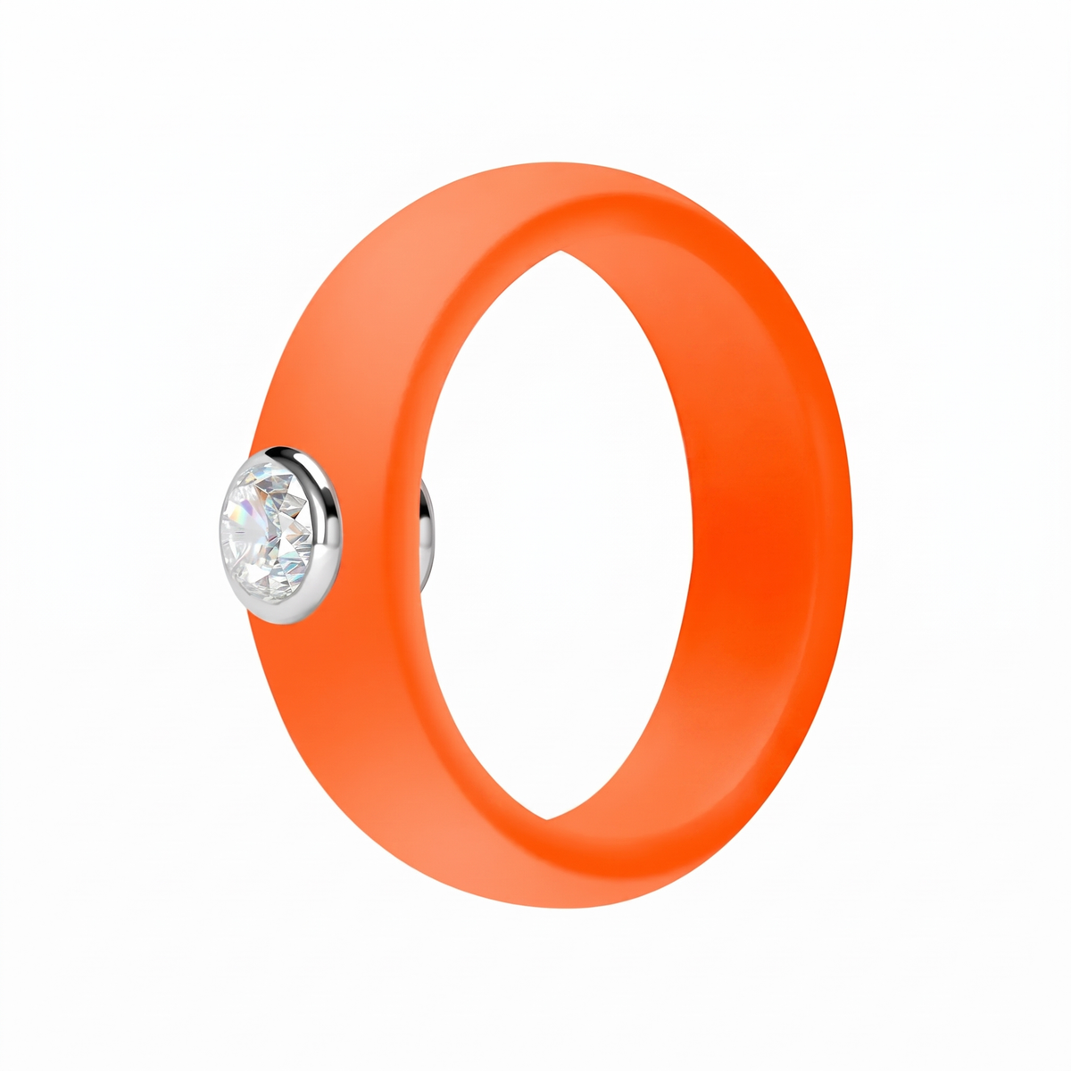 Sparkling Silicone Ring