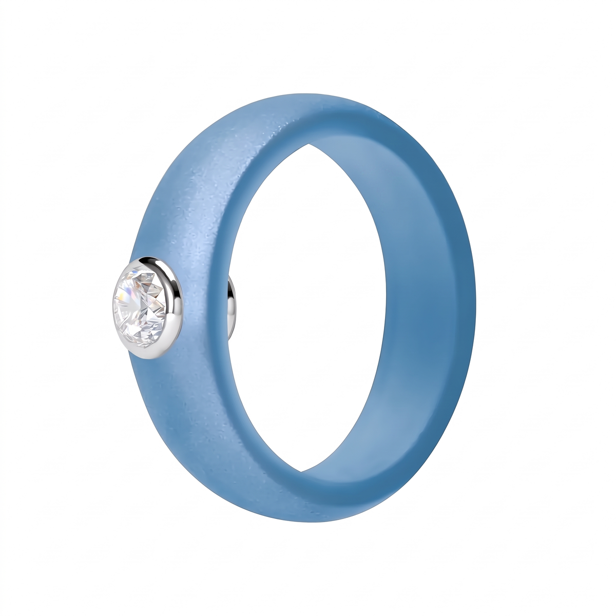 Sparkling Silicone Ring