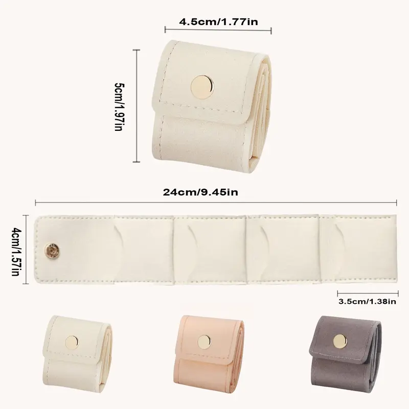 3pc Mini Jewelry Bag Set