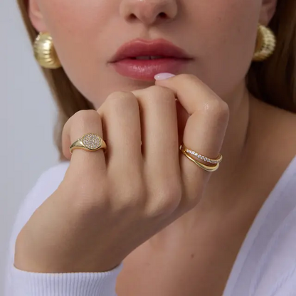14k Signet Ring