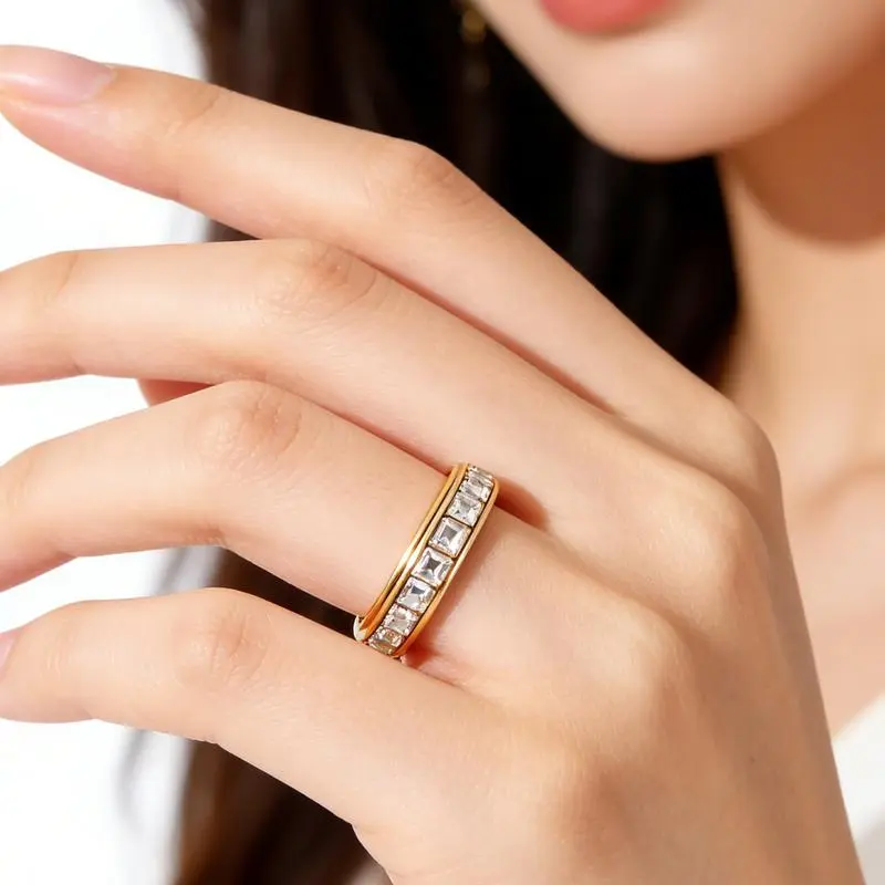 Rotatable Anxiety Ring