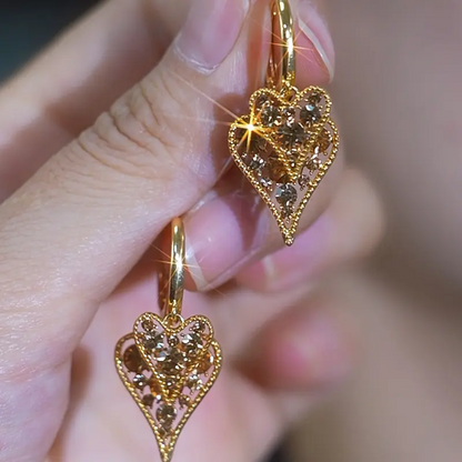 Double Heart Earrings