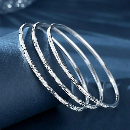 Plain Cuff Bangle Set