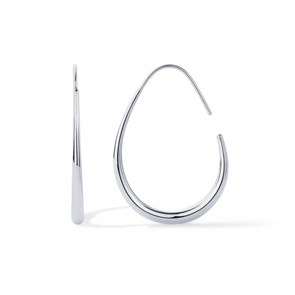 Teardrop Hoop Earring