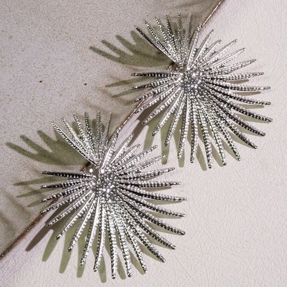 Retro Sunburst Earrings