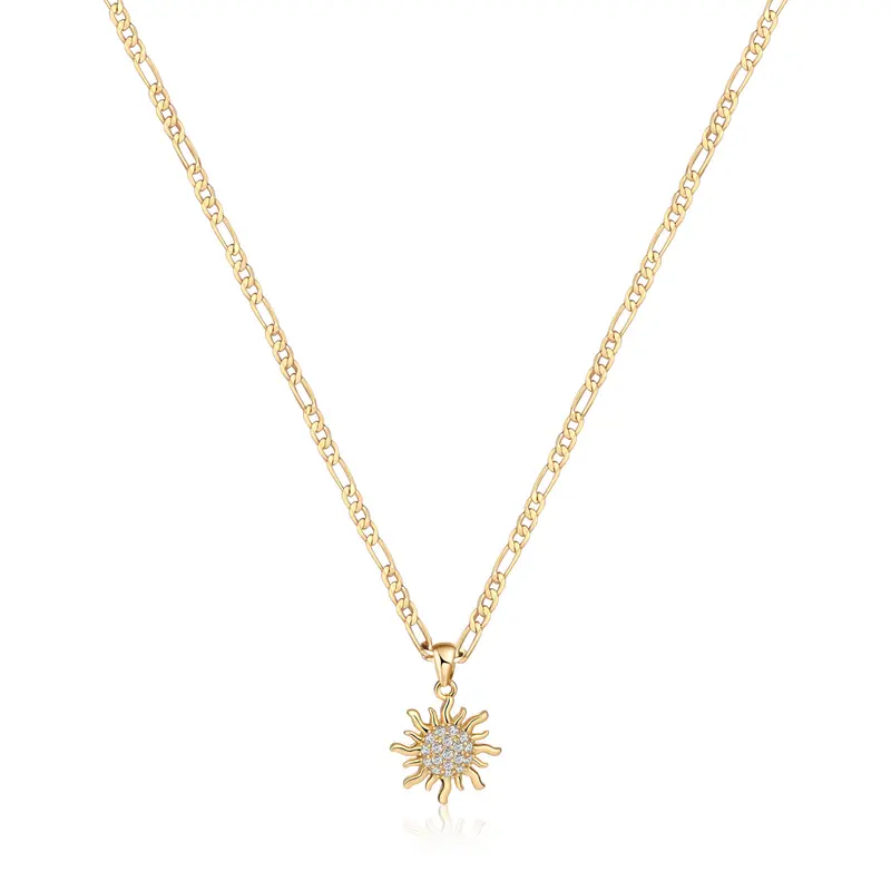 Dainty Sun Necklace