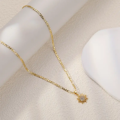 Dainty Sun Necklace