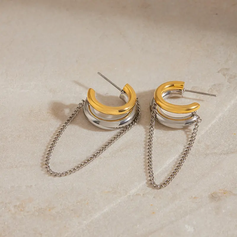 Tassel Hoop Earrings