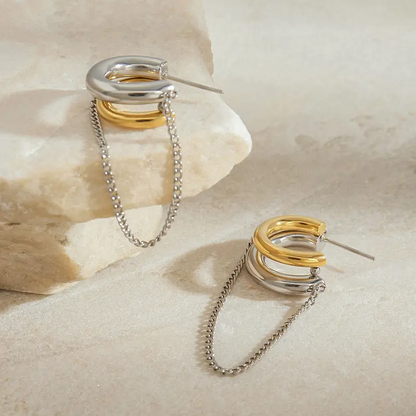 Tassel Hoop Earrings