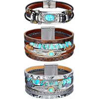 Turquoise Leather