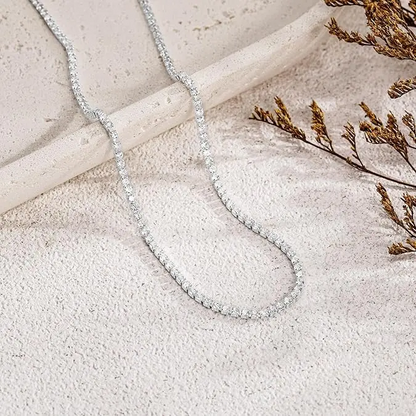 Dainty Tennis Necklace