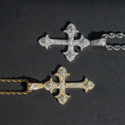 Iced Cross Necklace