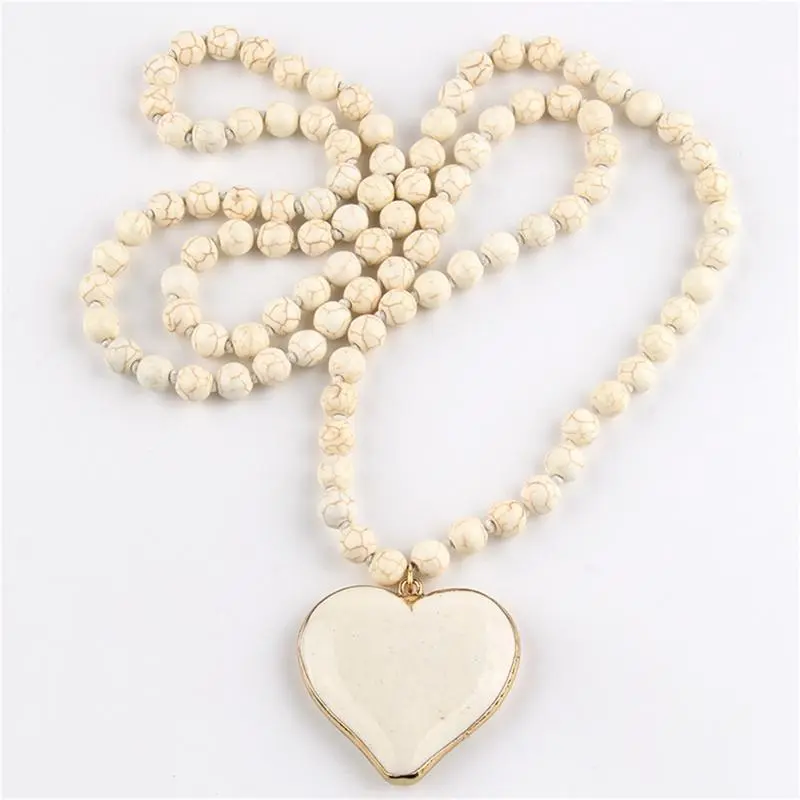 Turquoise Heart Necklace