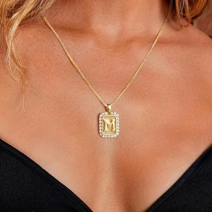 Dainty Initial Necklace