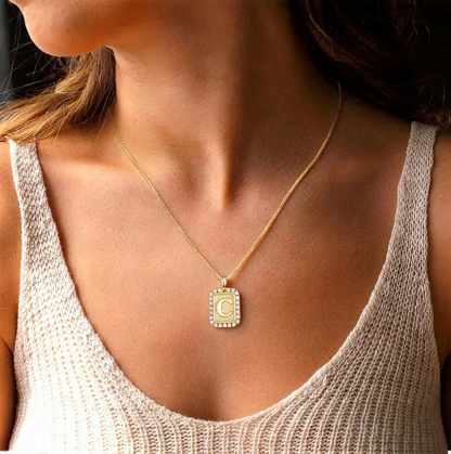 Dainty Initial Necklace