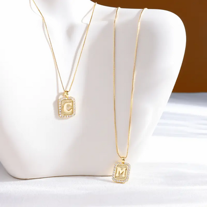 Dainty Initial Necklace