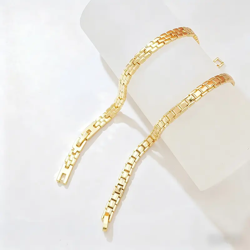Rectangular Link Bracelet