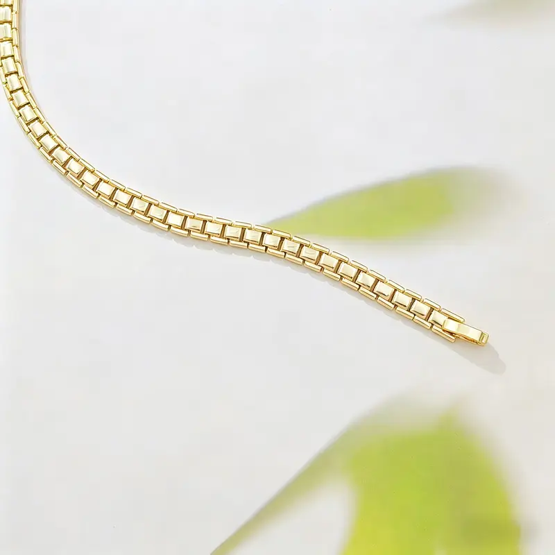 Rectangular Link Bracelet