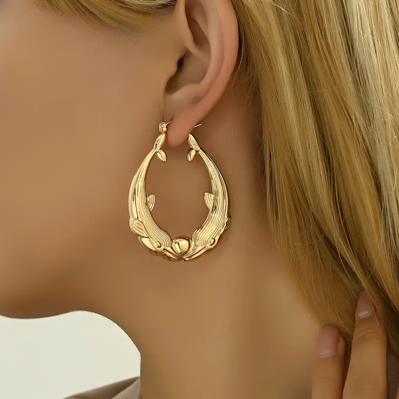 Dolphin Hoop Earrings