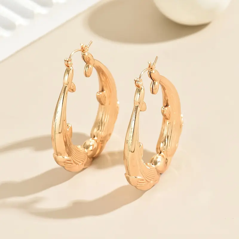 Dolphin Hoop Earrings
