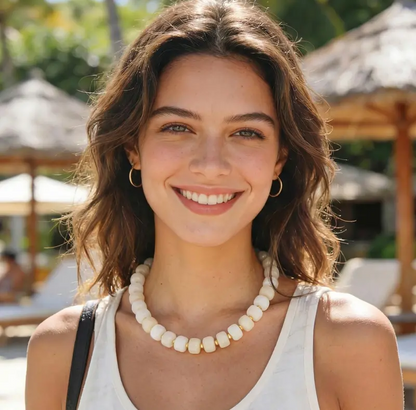Chunky Bold Bead Necklace