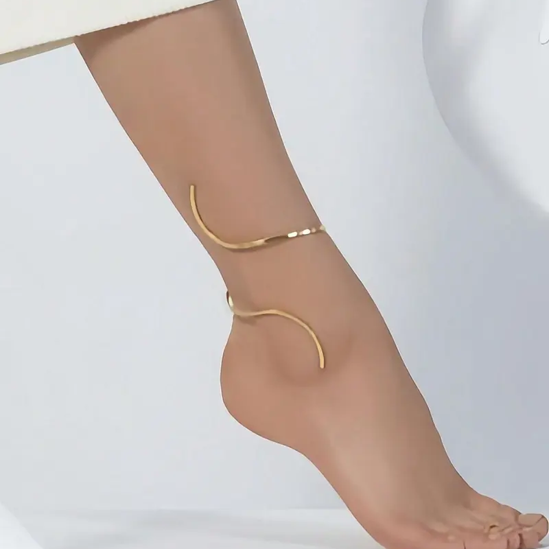 S-Shaped Anklet
