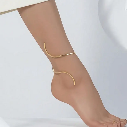 S-Shaped Anklet