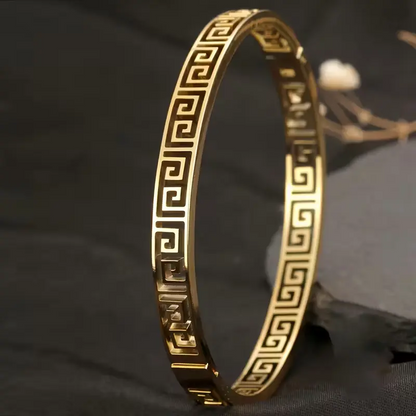 Dainty Meander Bracelet