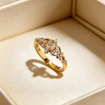 Vintage Marquise Statement Ring