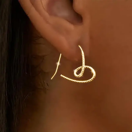 Exquisite Heart Earrings