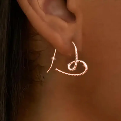 Exquisite Heart Earrings
