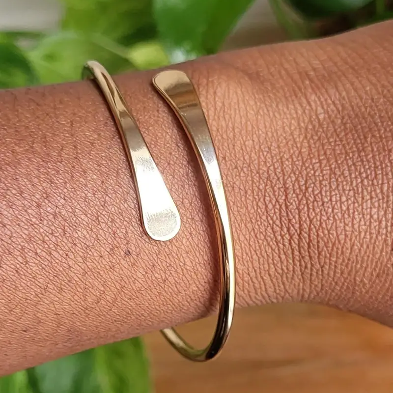 6pc Open Cuff Bangle Stack
