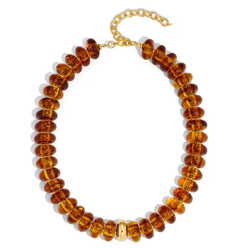 Chunky Bead Choker Necklace