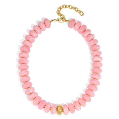 Chunky Bead Choker Necklace