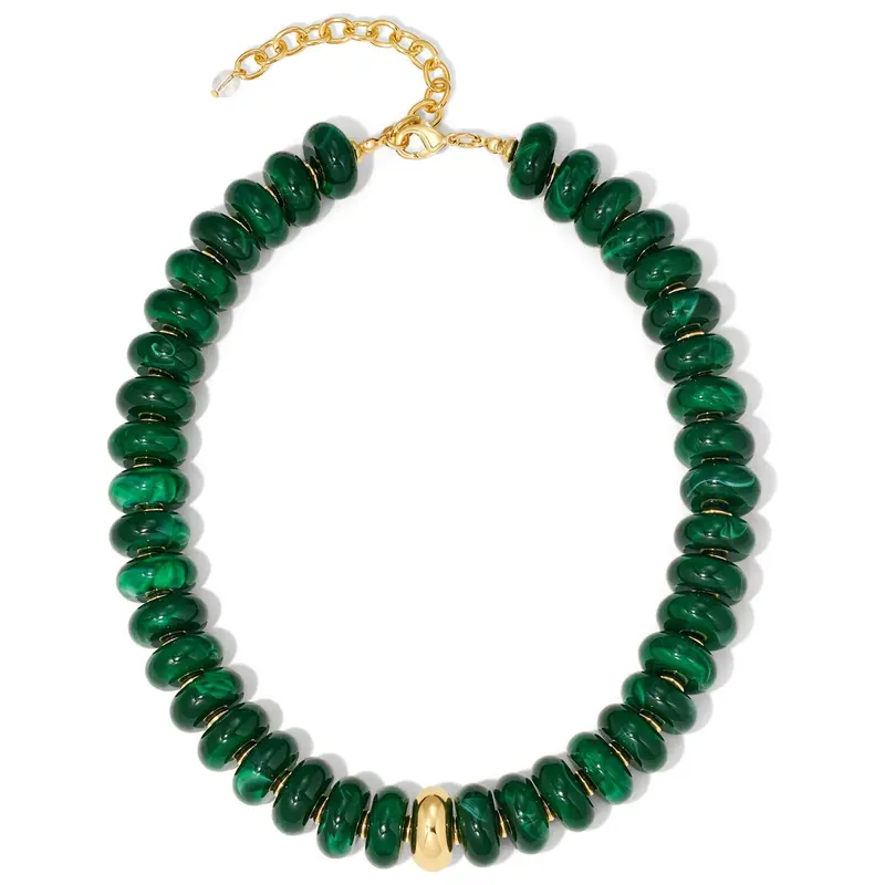 Chunky Bead Choker Necklace