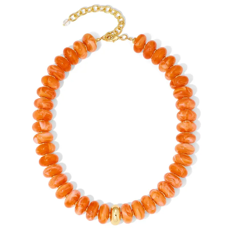Chunky Bead Choker Necklace