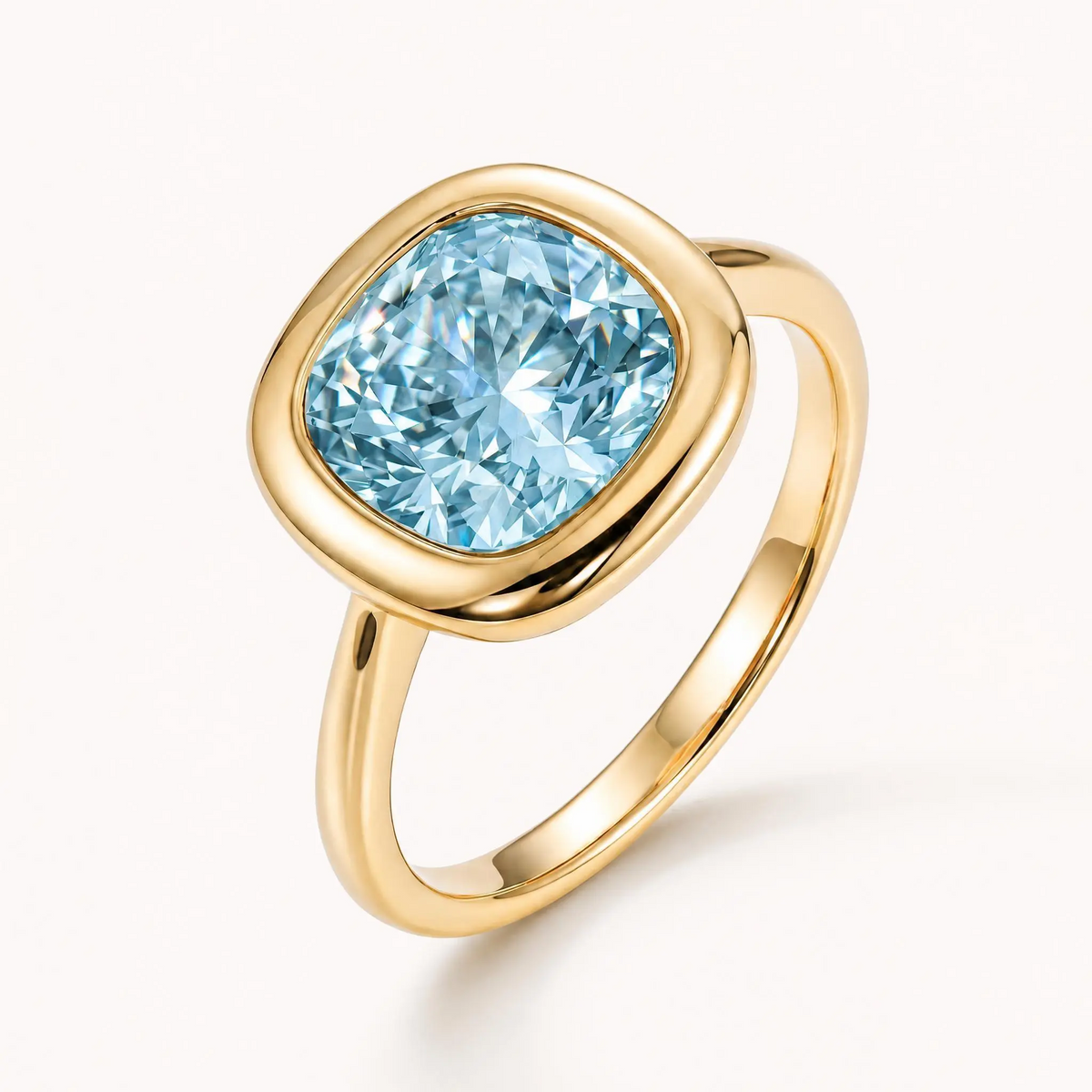 4ct Cushion Cut Ring