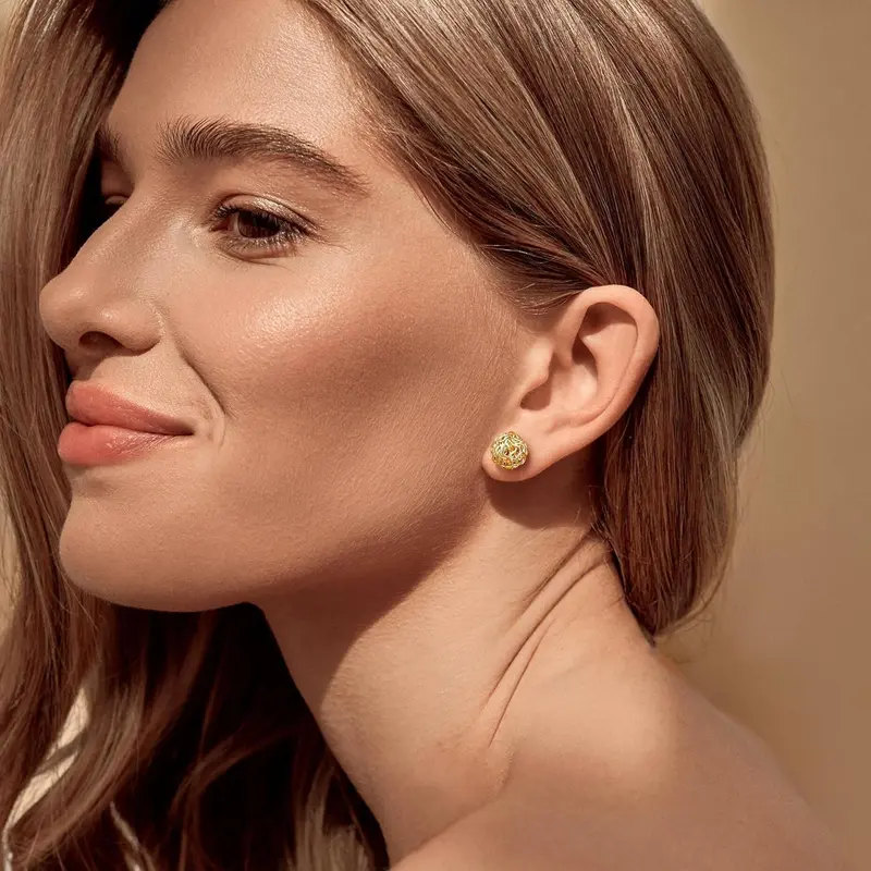 3 Pair Love Knot Earrings