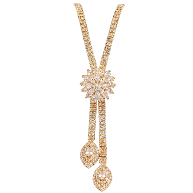 Exquisite Flower Necklace