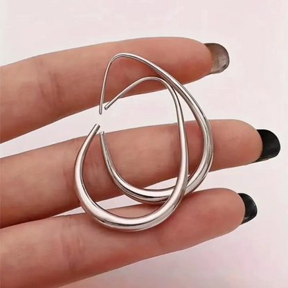 Lightweight Oval Earrings