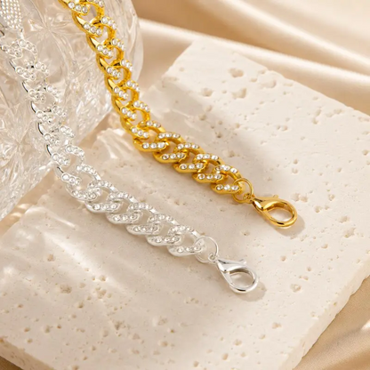 Cuban Heart Anklet
